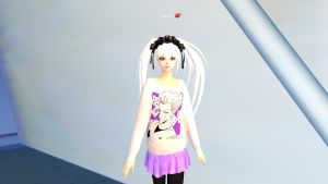 Толстовка Дион с фиолетовой юбкой. Спереди.jpg