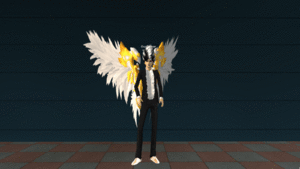 Белые крылья фантома гиф.gif