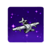 Иконка Двухместный самолет (серебристо-серый).png