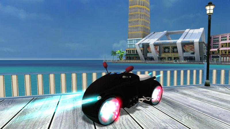 Файл:Световой мотоцикл “Трон”.jpg