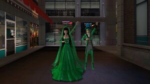 Зеленый свадебный костюм Боланже.jpg