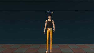 Мужские штаны Амнезия персик.jpg